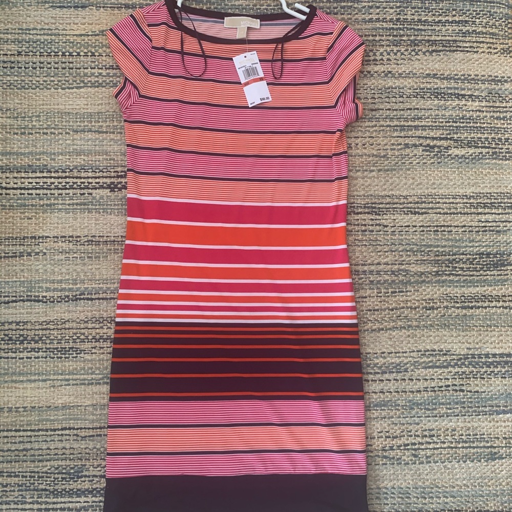 Colorful Striped Dress